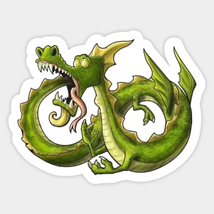 Infinity Dragon Sticker